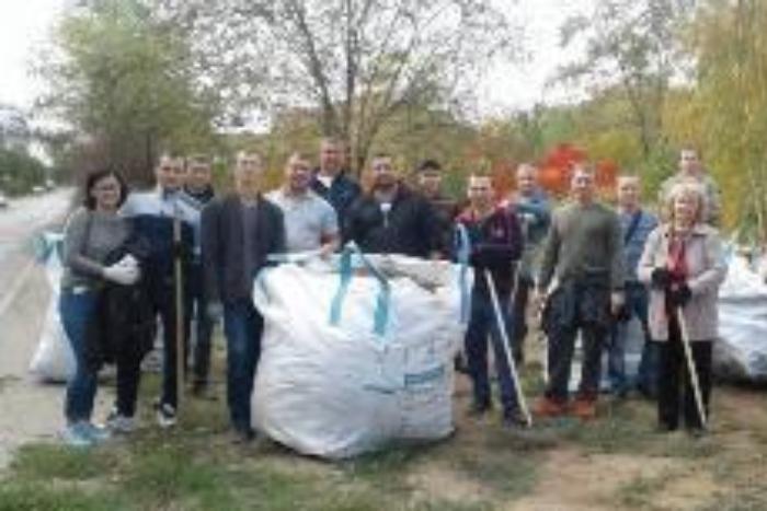 Месячник по санитарной уборке и благоустройству закрепленной территории города